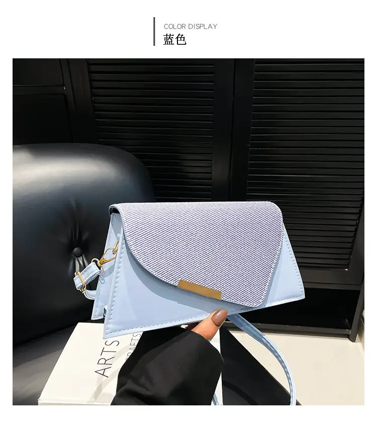 Women's 2025 Square Shoulder Bag Candy Color — feature 26