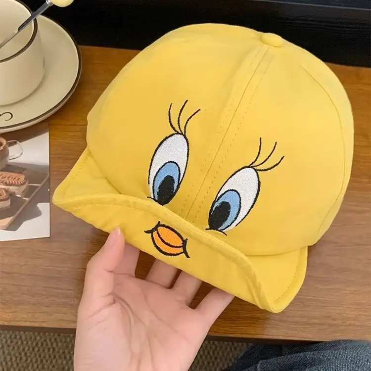Yellow Duck Tongue Baseball Cap for Women - Image 6