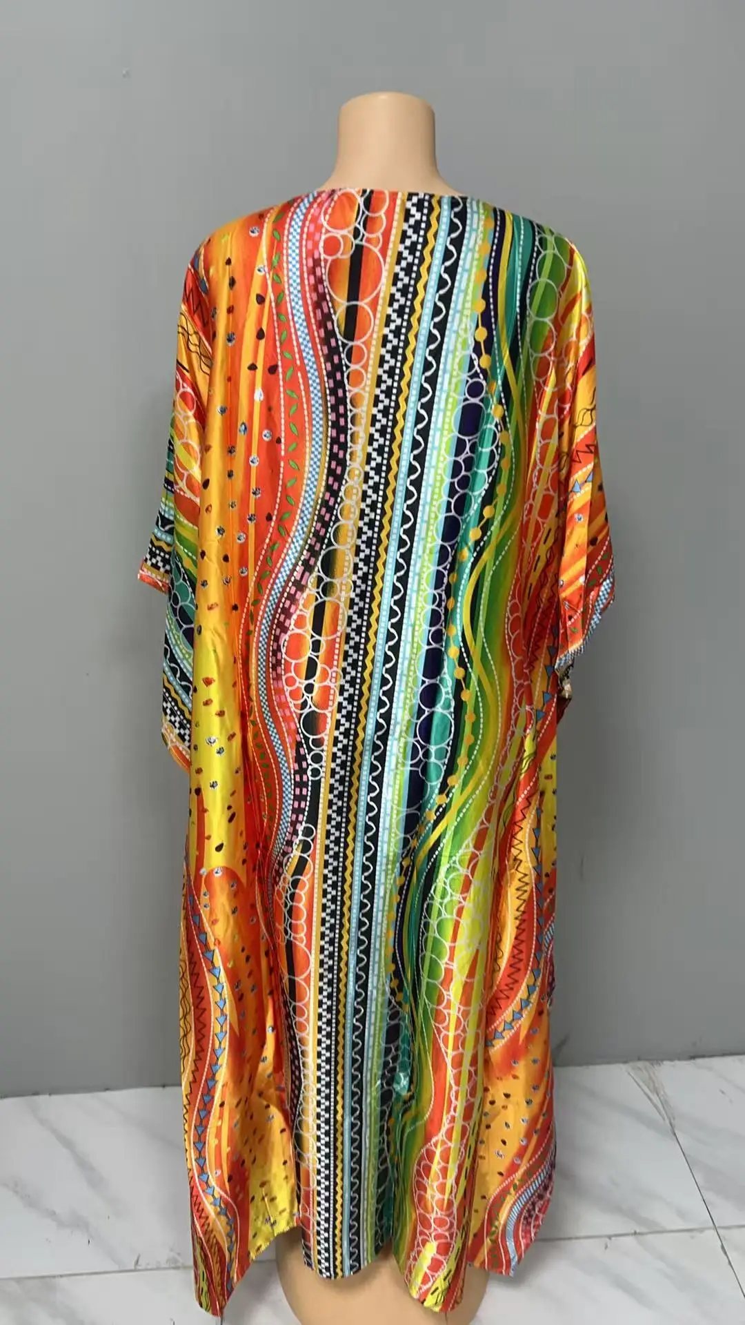 Cross-Border Printed Large Hem Dress for Women — feature 17