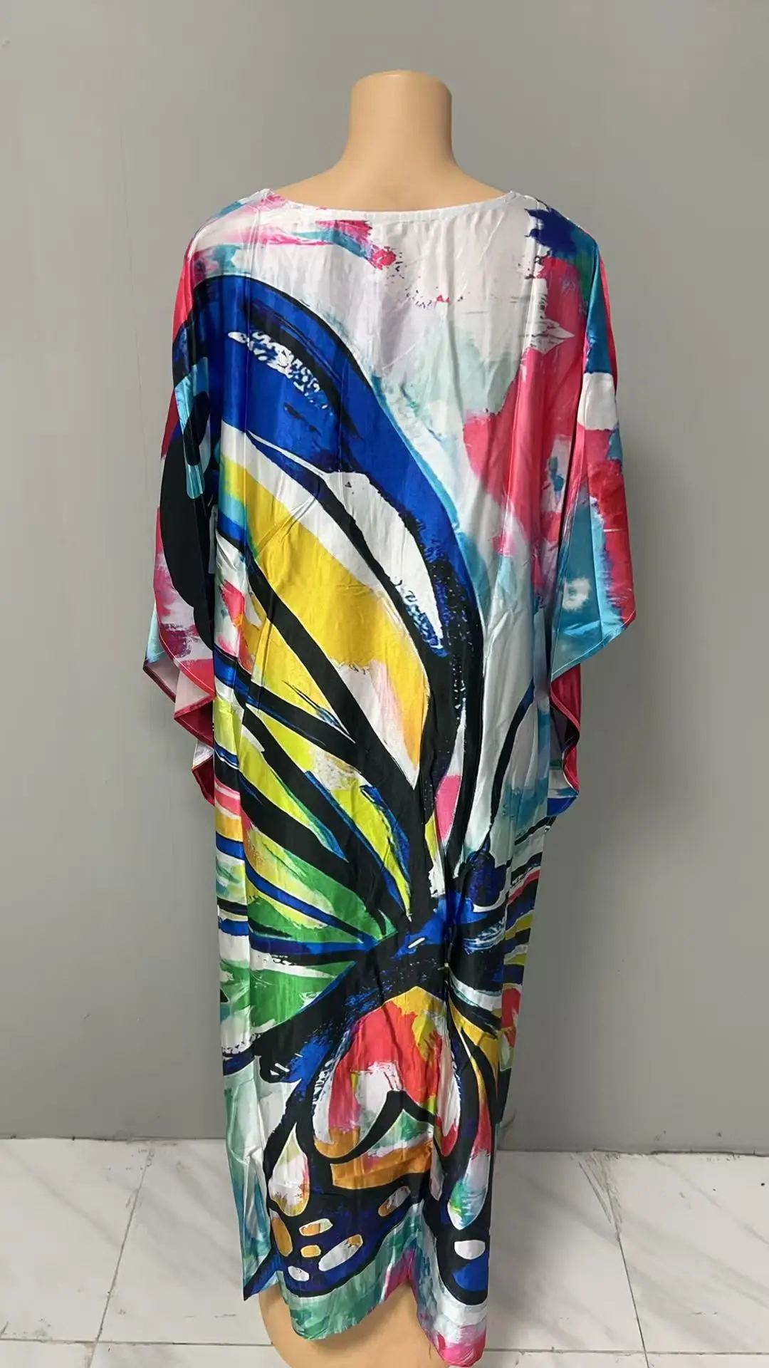 Cross-Border Printed Large Hem Dress for Women — feature 9