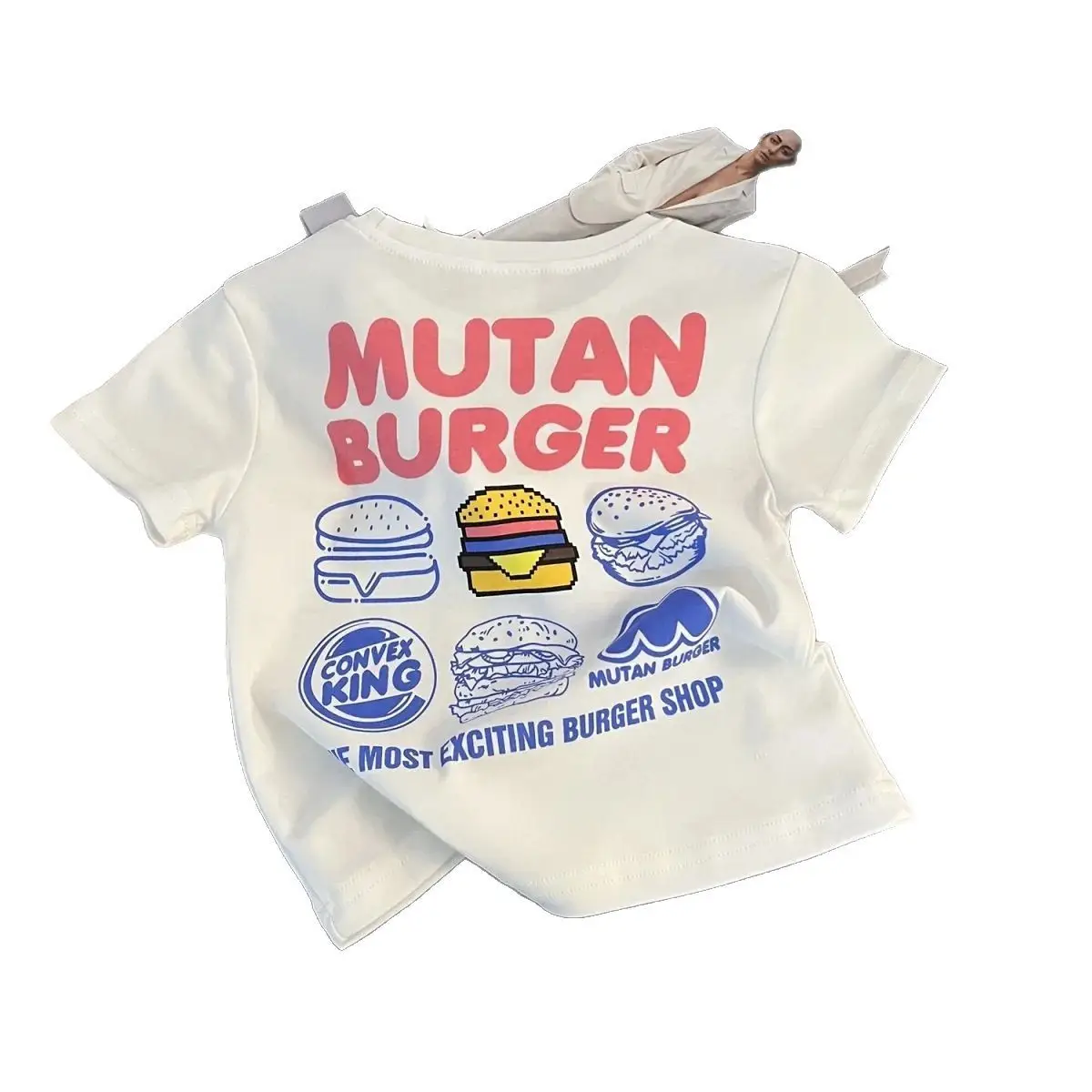 Mutan Burger Cotton T-Shirt for Boys Girls - Image 15