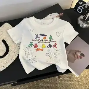Mutan Burger Cotton T-Shirt for Boys Girls — feature 12