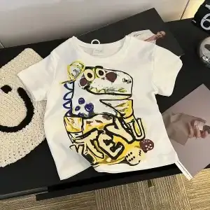 Mutan Burger Cotton T-Shirt for Boys Girls - Image 8