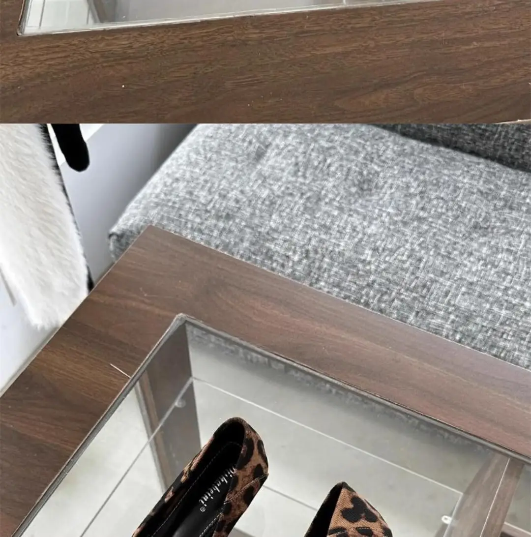 Fashionable, Sexy and Comfortable Pointed-Toe Shallow High Heels, Sexy Cat-Heeled Shoes, Pointed-Toe French New Leopard Print Stiletto Shoes — feature 11