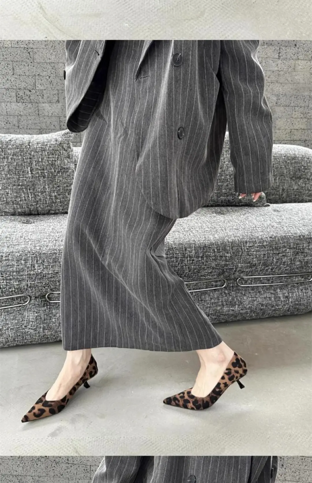 Fashionable, Sexy and Comfortable Pointed-Toe Shallow High Heels, Sexy Cat-Heeled Shoes, Pointed-Toe French New Leopard Print Stiletto Shoes — feature 4