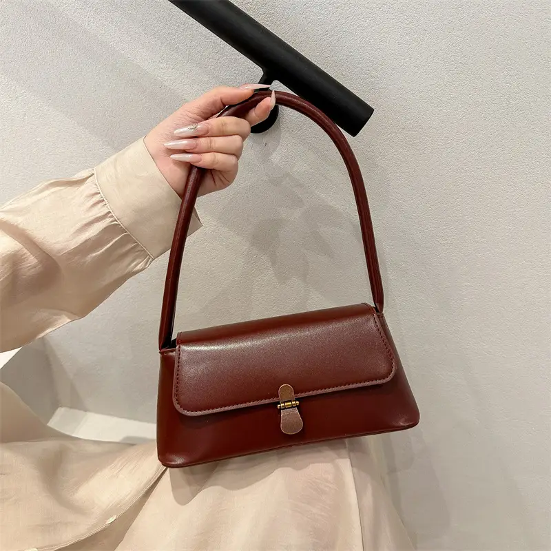 Women's Korean Style Shoulder Bag Brown 2025 - Image 5