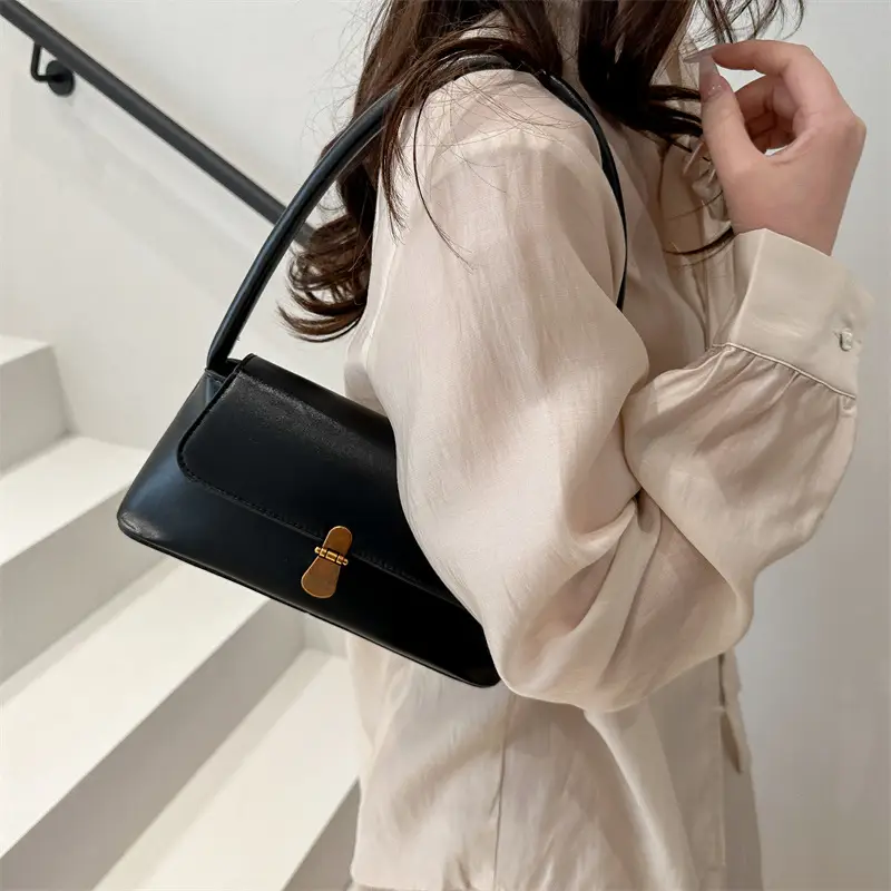Women's Korean Style Shoulder Bag Brown 2025 - Image 7