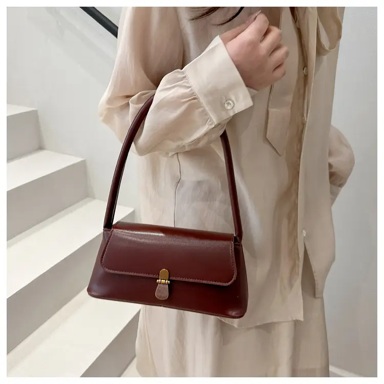 Women's Korean Style Shoulder Bag Brown 2025 — feature 11