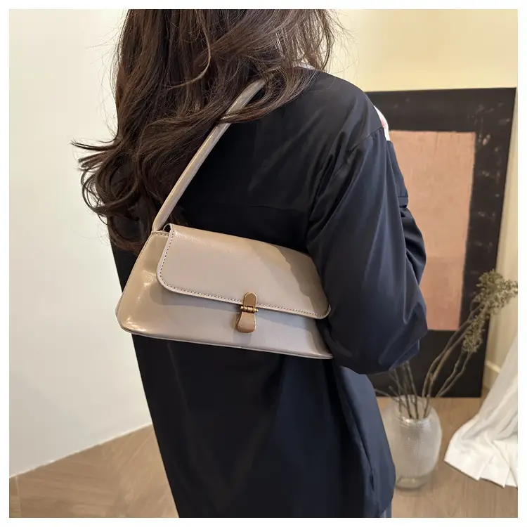 Women's Korean Style Shoulder Bag Brown 2025 — feature 9