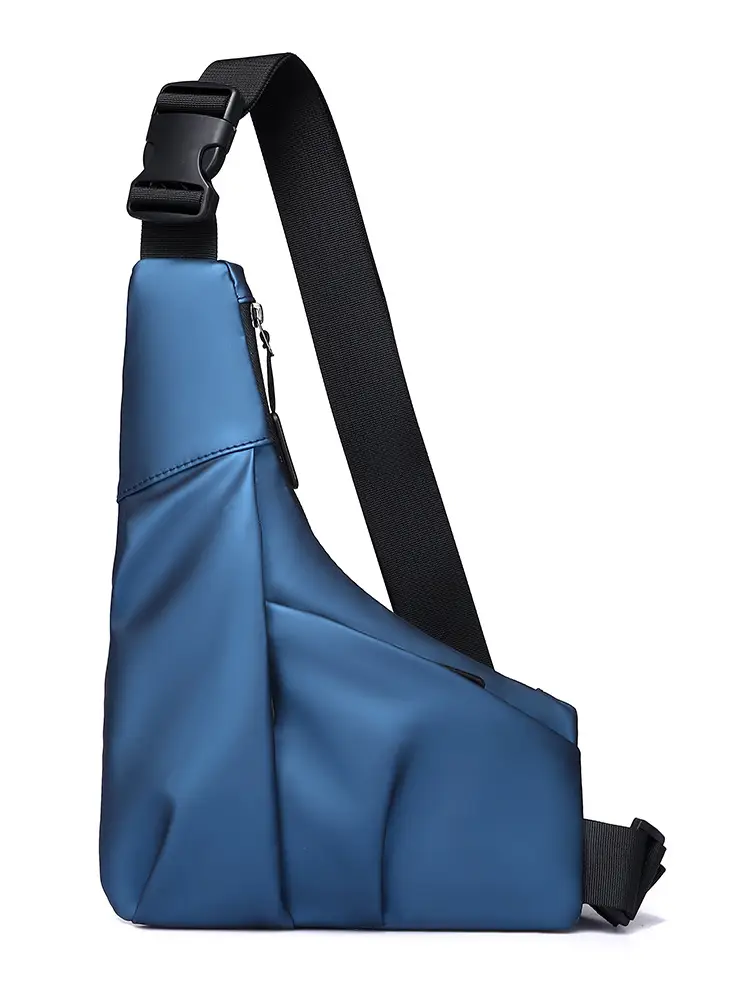 Men's Black Crossbody Bag Sports Wear Luggage