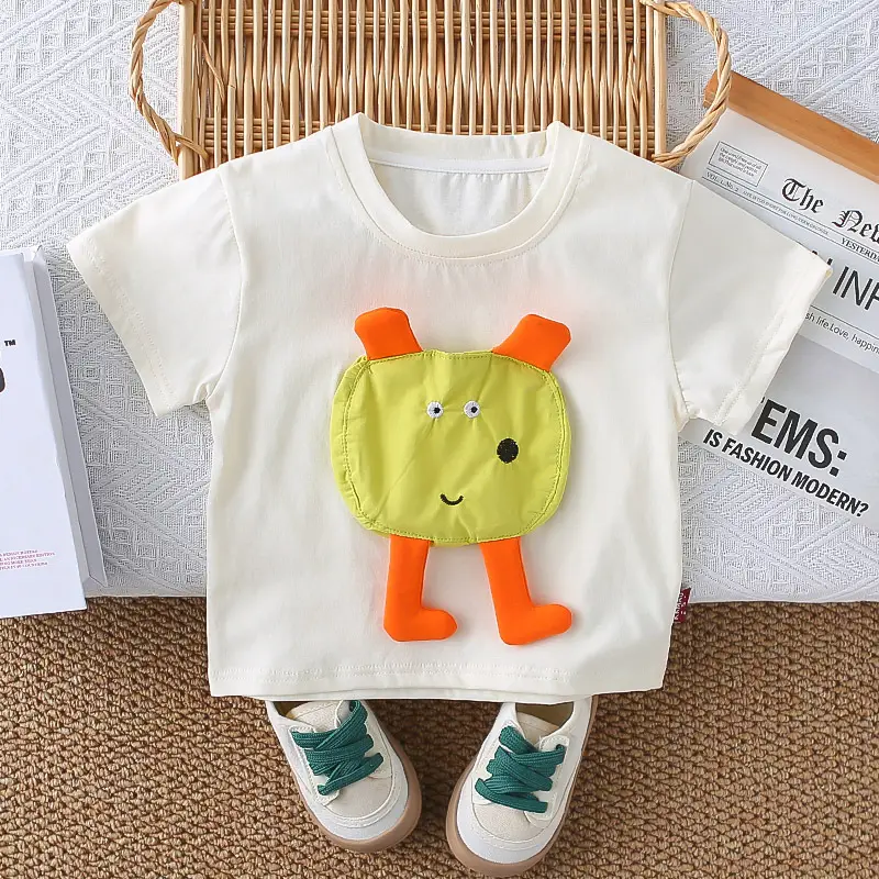 Boys 2-Piece Summer Suit White Green 2025 — feature 1