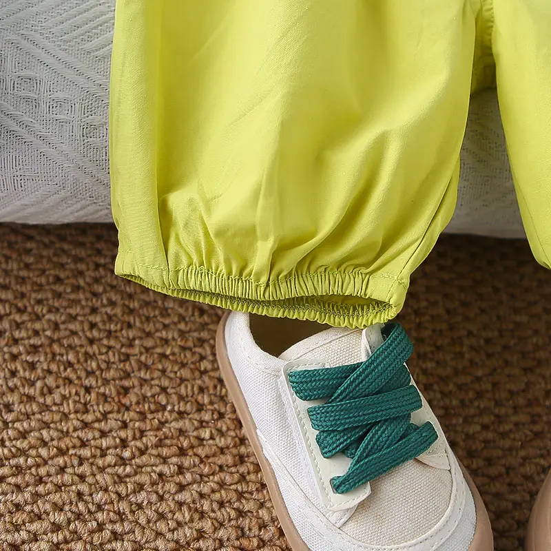 Boys 2-Piece Summer Suit White Green 2025 — feature 12