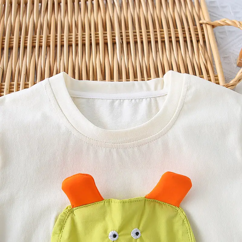 Boys 2-Piece Summer Suit White Green 2025 — feature 2