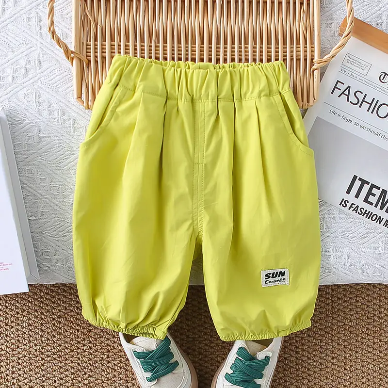 Boys 2-Piece Summer Suit White Green 2025 — feature 7