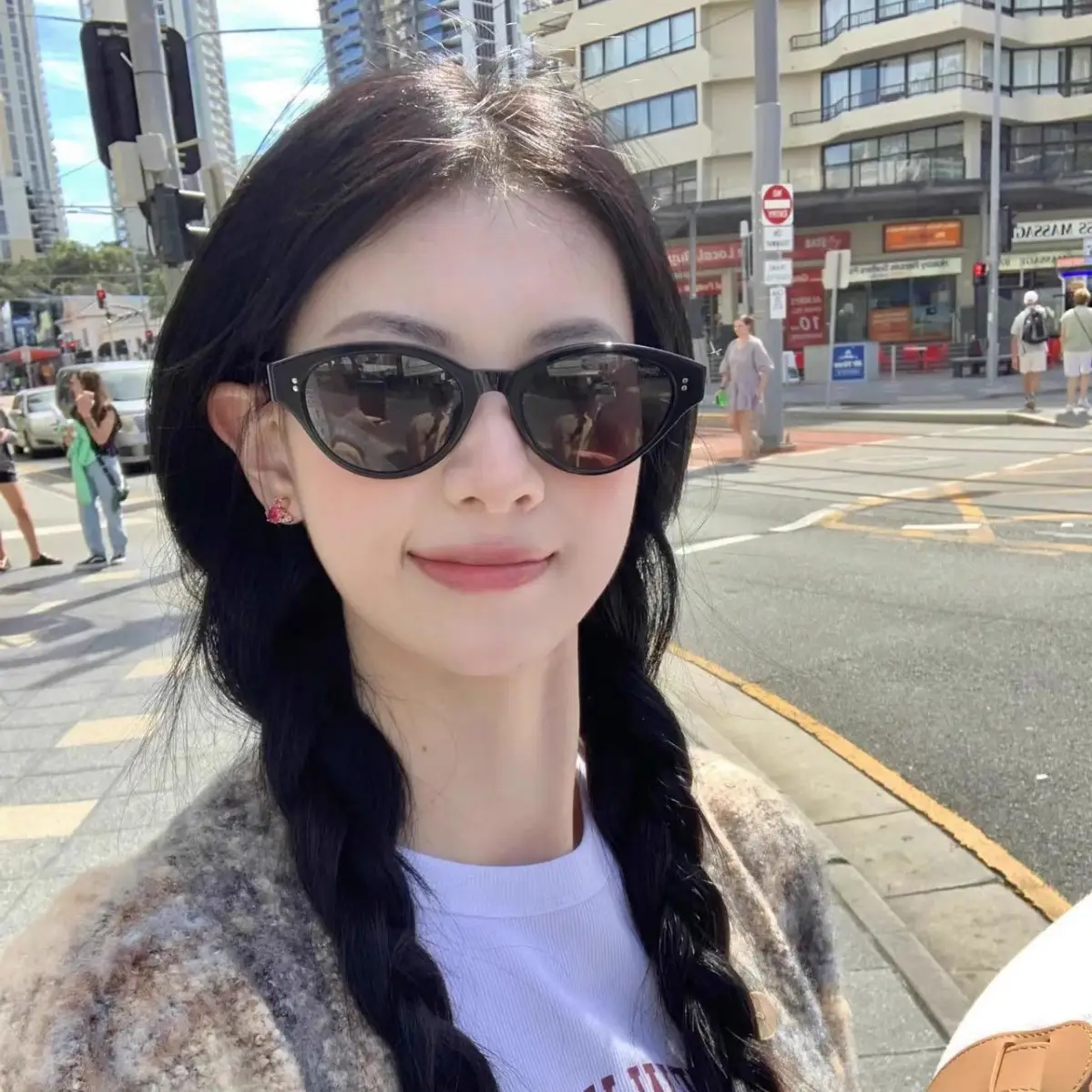 Women Retro Cat's Eye Sunglasses Anti-Uv 2025 - Image 7