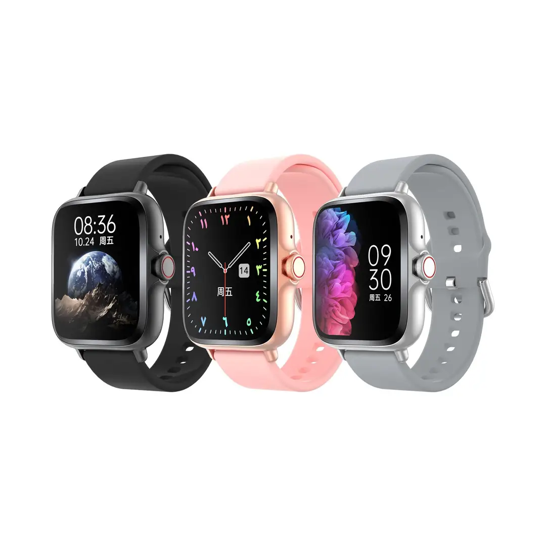 Bluetooth Smart Watch Heart Rate and Blood Oxygen Monitoring Sports Call Function for Men and Women 2025 New Model Tb39 Trendy Watch Bluetooth Version