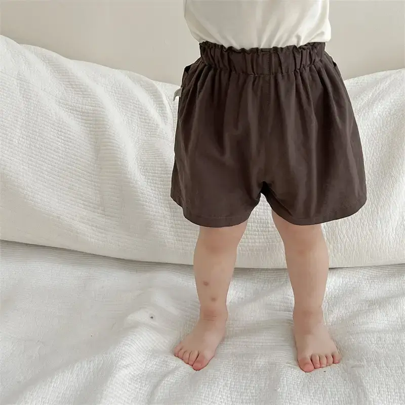 Baby Summer Tank Top Shorts Set Black White 2025 - Image 4