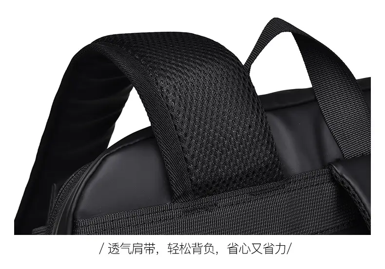 Backpack Outdoor Leisure Wear-resistant Scratch-resistant Travel Backpack Men's and Women's Cross-border Simple Laptop Large Capacity Computer Bag — feature 19