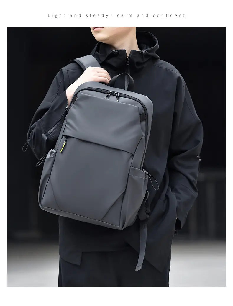 Backpack Outdoor Leisure Wear-resistant Scratch-resistant Travel Backpack Men's and Women's Cross-border Simple Laptop Large Capacity Computer Bag — feature 28
