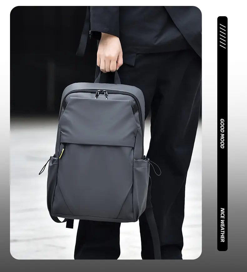 Backpack Outdoor Leisure Wear-resistant Scratch-resistant Travel Backpack Men's and Women's Cross-border Simple Laptop Large Capacity Computer Bag — feature 29