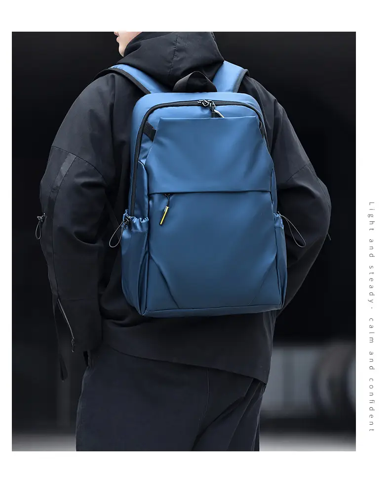 Backpack Outdoor Leisure Wear-resistant Scratch-resistant Travel Backpack Men's and Women's Cross-border Simple Laptop Large Capacity Computer Bag — feature 31