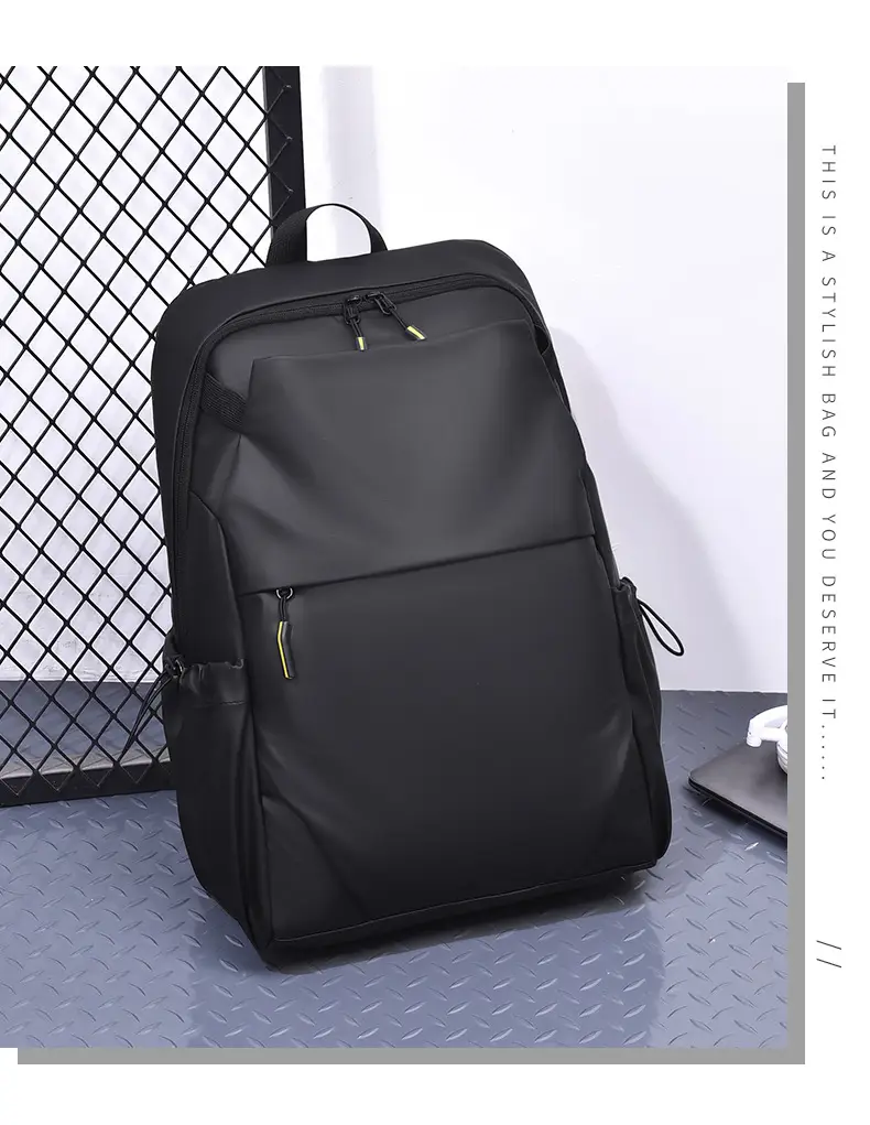 Backpack Outdoor Leisure Wear-resistant Scratch-resistant Travel Backpack Men's and Women's Cross-border Simple Laptop Large Capacity Computer Bag — feature 33