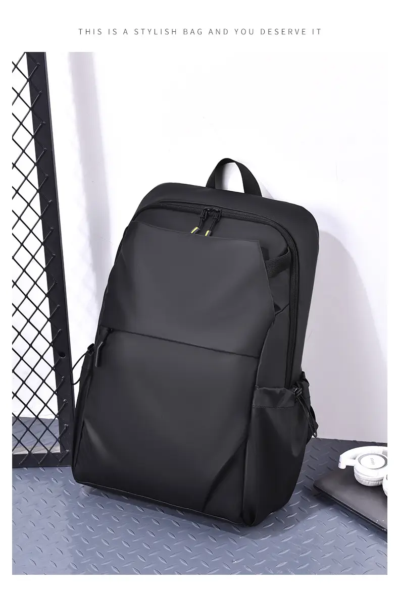 Backpack Outdoor Leisure Wear-resistant Scratch-resistant Travel Backpack Men's and Women's Cross-border Simple Laptop Large Capacity Computer Bag — feature 34