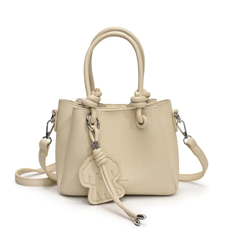 Cream Crossbody Bag Women 2025 Leather Goods - Image 10