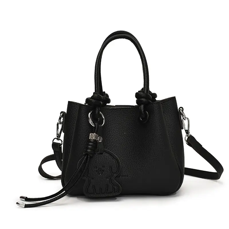 Cream Crossbody Bag Women 2025 Leather Goods - Image 2