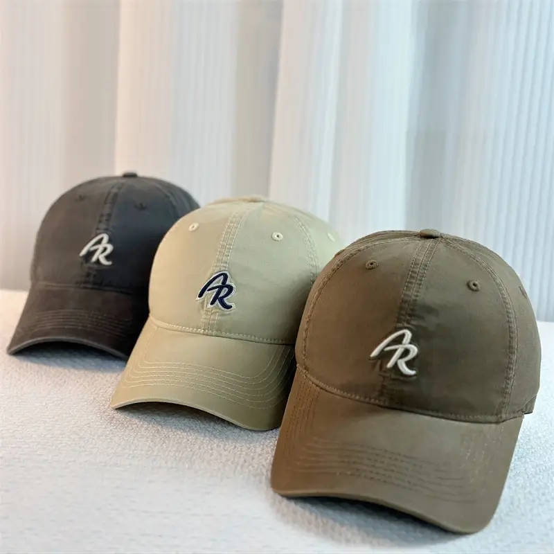 Purple Embroidered Baseball Cap for Men Women Casual Summer Wear