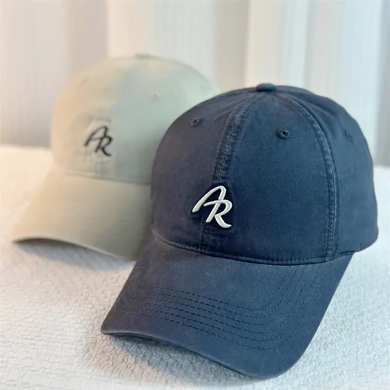 Purple Embroidered Baseball Cap for Men Women Casual Summer Wear