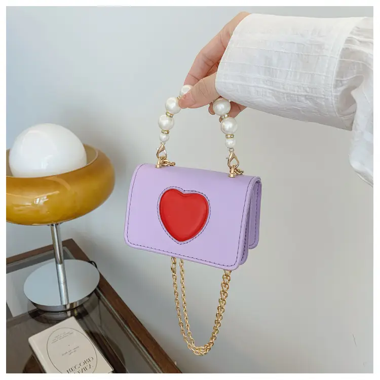 Korean Style Love Heart Crossbody Bag for Girls Girls — feature 29