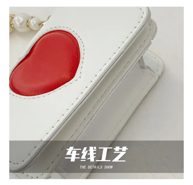 Korean Style Love Heart Crossbody Bag for Girls Girls — feature 3