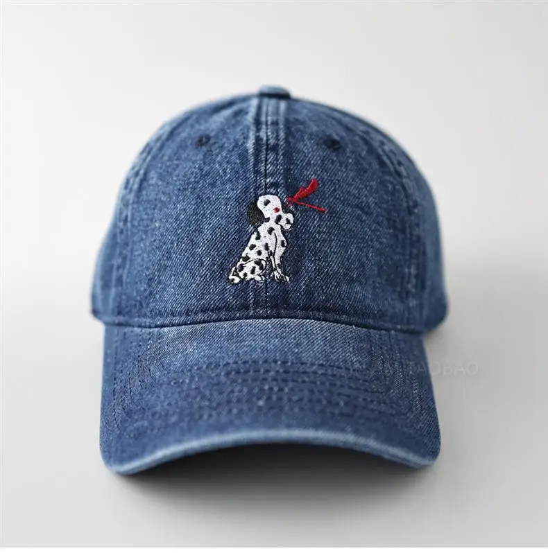New Puppy Embroidered Denim Cap for Men Women — feature 4