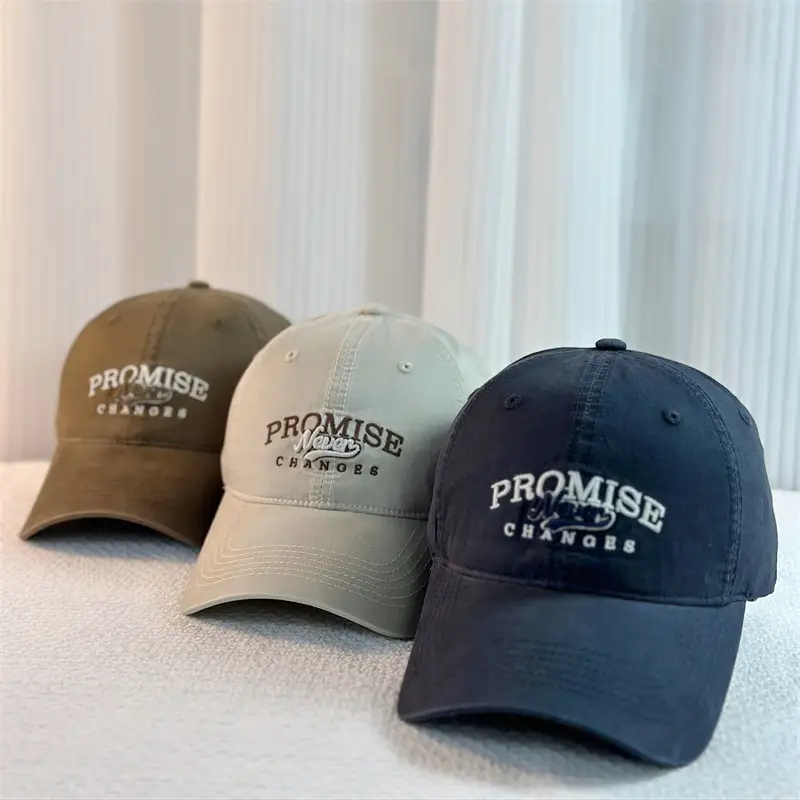 Japanese Style Purple Washable Embroidered Cap for Men Women - Image 5