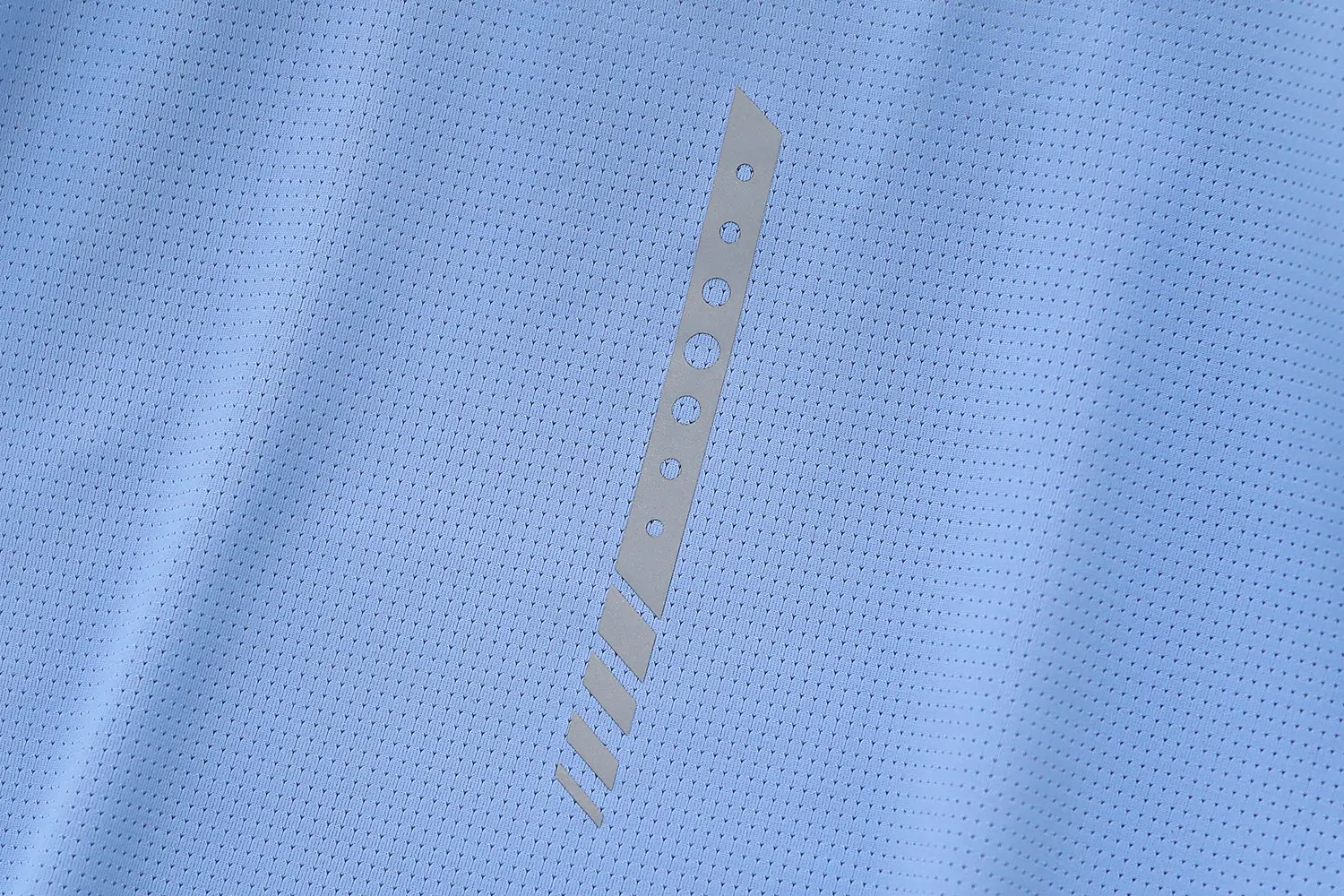 Boys Ice Silk T-Shirt Blue Round Neck Short Sleeve — feature 11