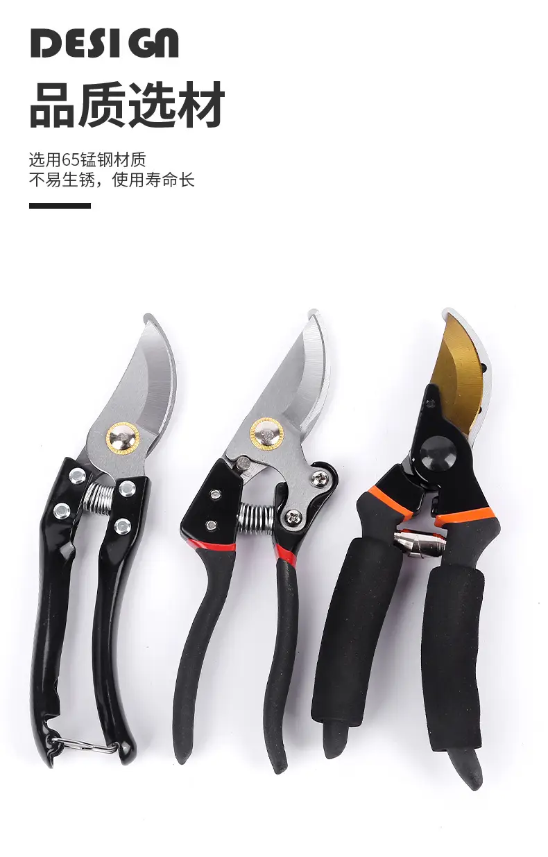 Manufacturer Wholesale Pruning Shears for Flowers and Fruit Trees, Special Gardening Scissors for Grafting, Labor-Saving Thick Branch Scissors, Garden Tools — feature 3
