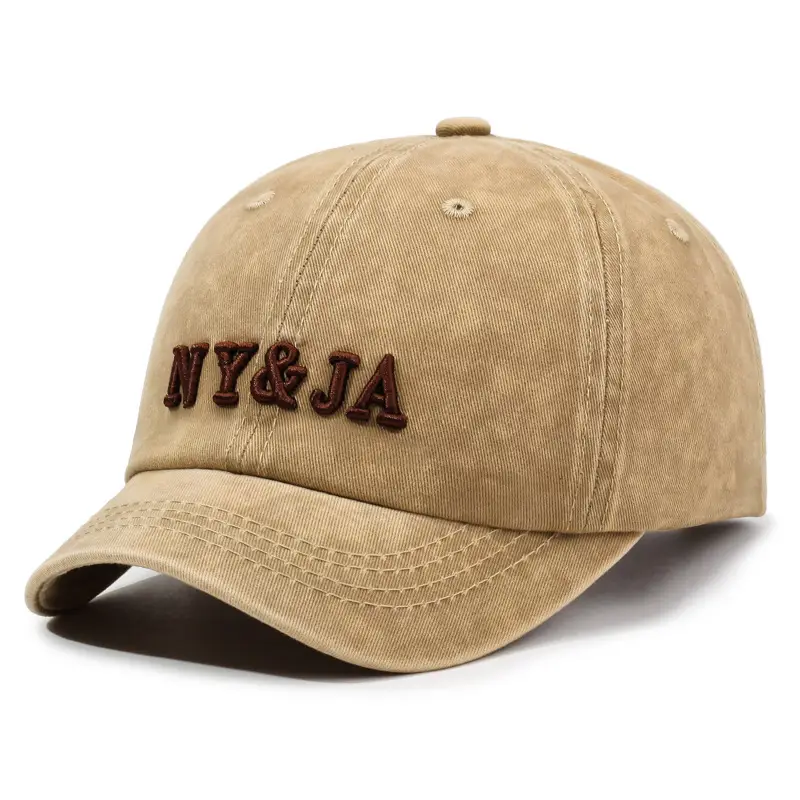American Style Washed Cap with NY&JA Logo - Image 5