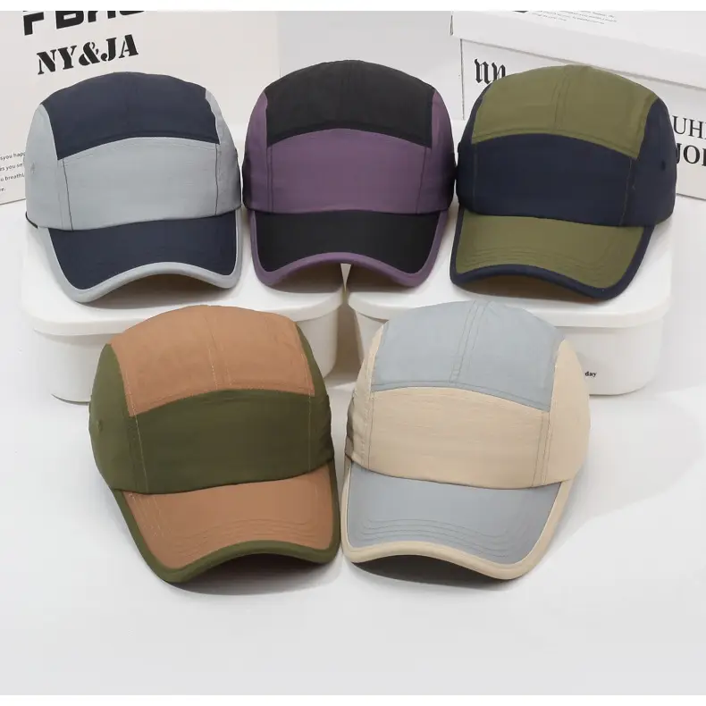 Women's Green Navy Baseball Cap Quick-Drying Sunscreen — feature 8
