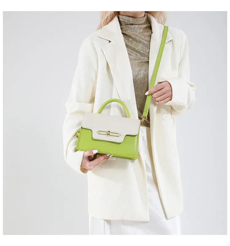Women's 2025 Square Black White Crossbody Bag — feature 22
