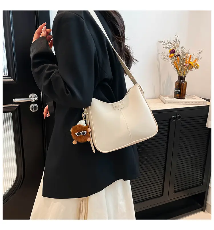 Brown Western Style Crossbody Bag with Long Strap — feature 16