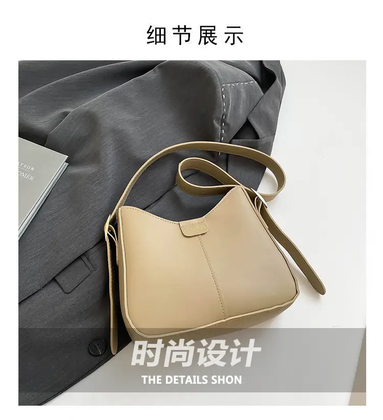 Brown Western Style Crossbody Bag with Long Strap — feature 4