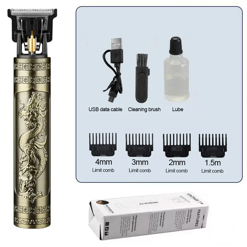 T9 Electric Hair Clipper with Gradient Oil Head — feature 11