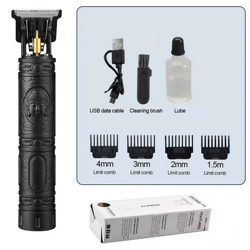 T9 Electric Hair Clipper with Gradient Oil Head - Image 2