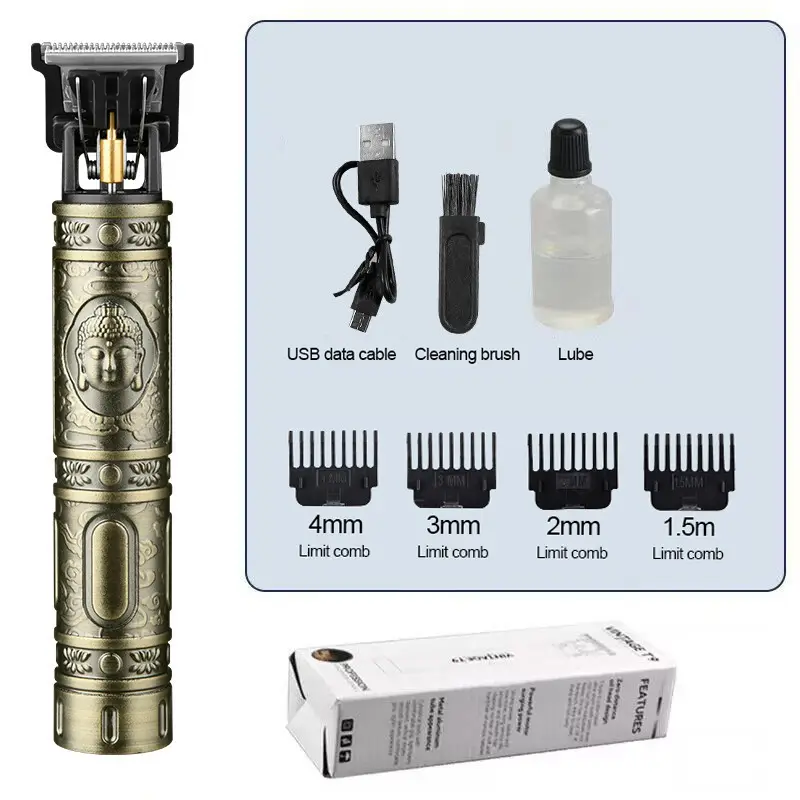 T9 Electric Hair Clipper with Gradient Oil Head - Image 6