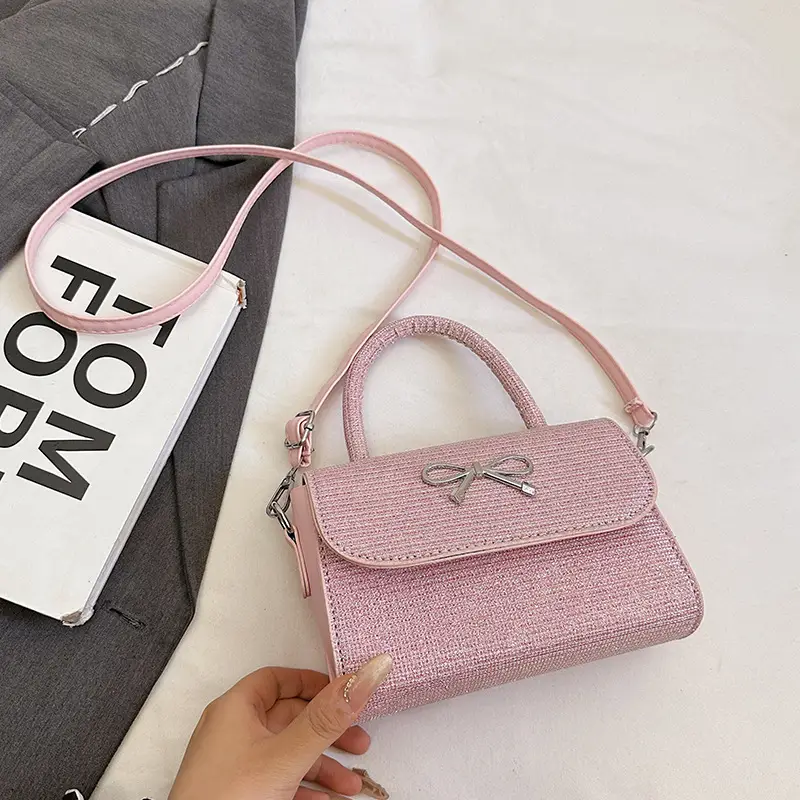 Pink Bow Bag Women's Shoulder Crossbody 2025 - Image 4