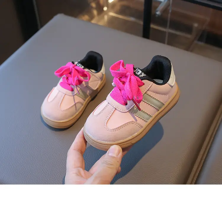 Pink Bow Baby Shoes for 1-3 Year Olds — feature 9