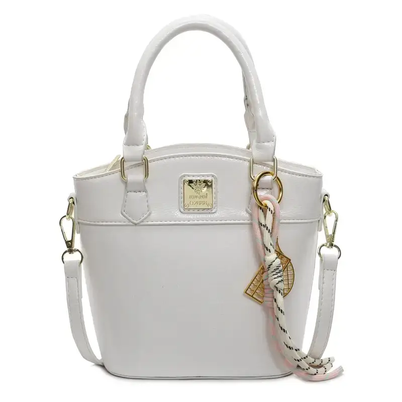 Red Korean Style Hand-Carry Bucket Bag 2025 - Image 3
