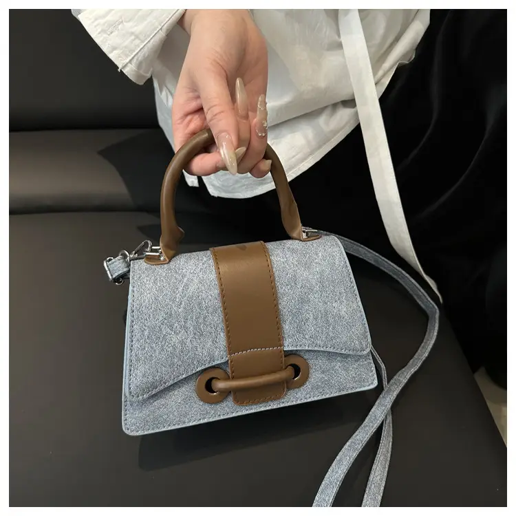 Women's Mini Blue Grey Shoulder Crossbody Bag 2025 — feature 17