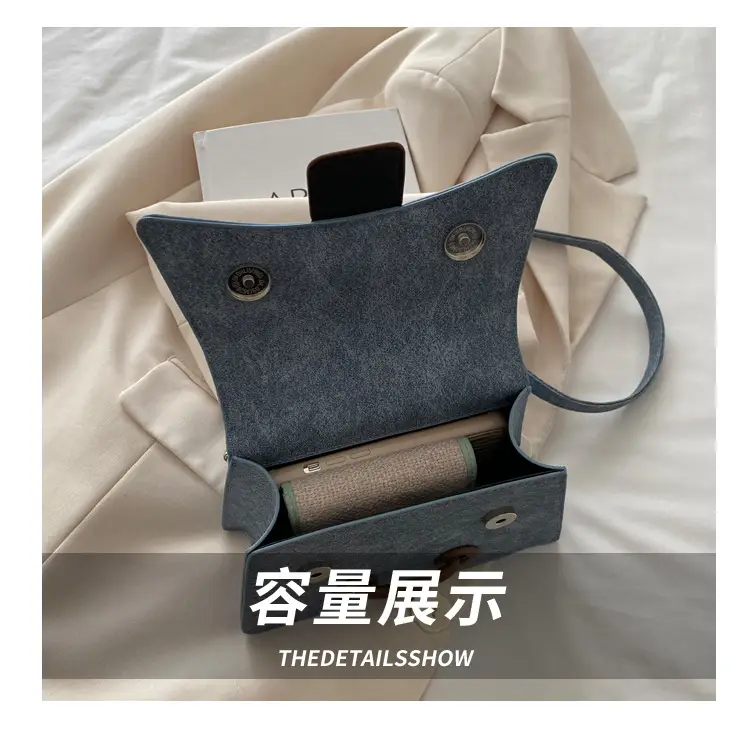 Women's Mini Blue Grey Shoulder Crossbody Bag 2025 — feature 6
